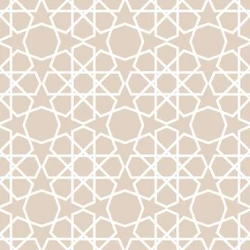 Arabic pattern. Seamless vector background 库存插图