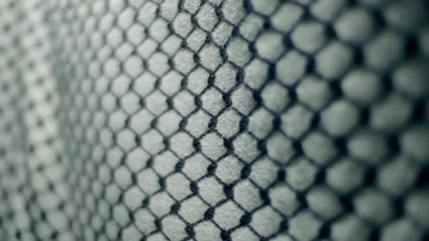 Arabic patterned fabric (arafatka) flutters in the wind Stock Footage 303170616