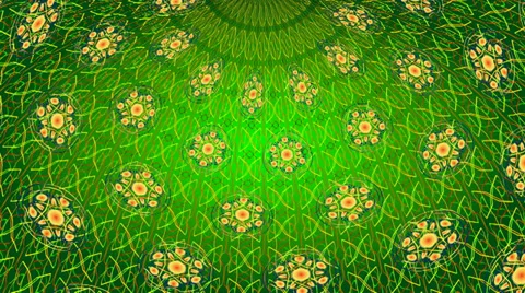 Arabic patterns Stock Footage 32455297