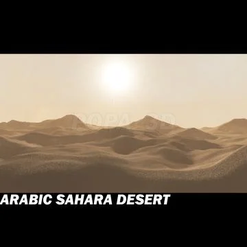 Arabic Sahara 3D Model