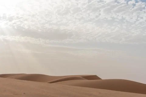Arabic sand desert Foto stock
