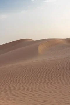 Arabic sand desert Stock Photos