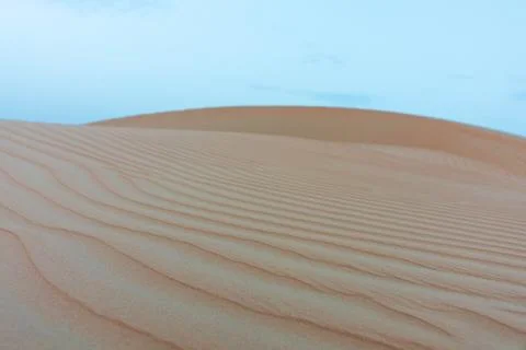 Arabic sand desert Stock Photos