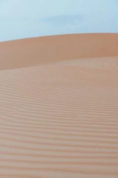 Arabic sand desert Stock Photos