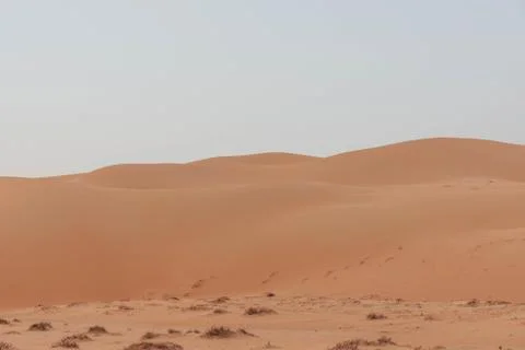 Arabic sand desert Stock Photos