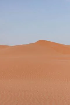 Arabic sand desert Stock Photos
