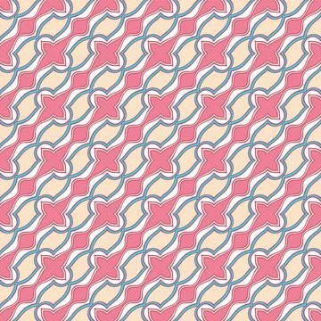 Arabic seamless diagonal pattern Ilustración de archivo
