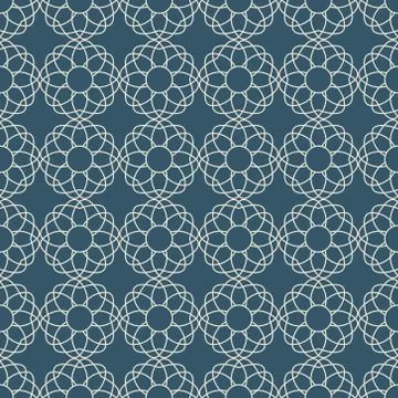 Arabic seamless ornament. Stock Illustration