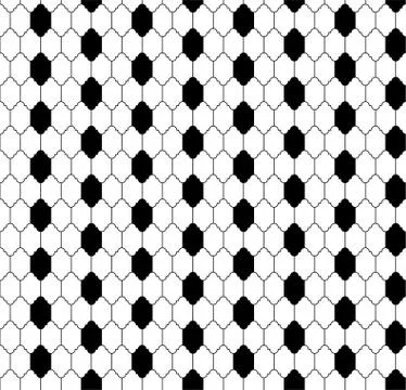 Arabic seamless pattern grid lantern shapes tiles. Illustrazione stock