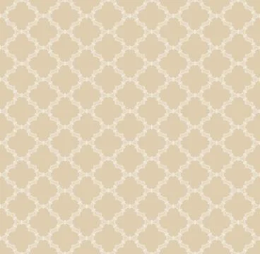 Arabic seamless pattern grid lantern shapes tiles. Stock Illustration