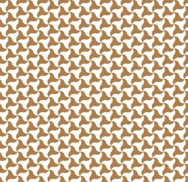 Arabic seamless pattern grid round shapes tiles. Stock Illustration