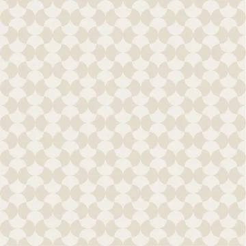 Arabic seamless pattern grid round shapes tiles. Stock Illustration