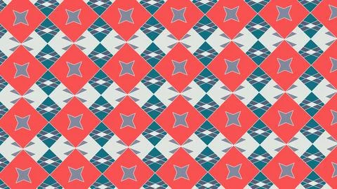 Arabic seamless pattern in multicolored palette. Oriental decor. Ramadan Illustrazione stock