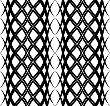 Arabic seamless pattern with wave 4 Stock Illustration