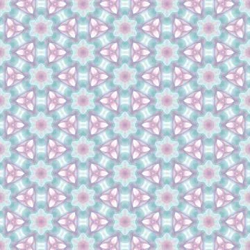 Arabic seamless texture background. Floor tiles, porcelain ceramic tile, geom Stock Illustration