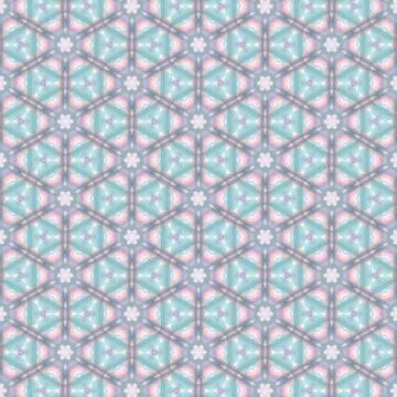 Arabic seamless texture background. Floor tiles, porcelain ceramic tile, geom Stock-Illustration