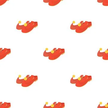 Arabic shoes pattern seamless vector イラスト素材