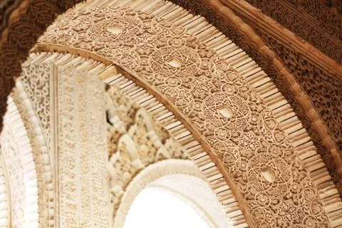 Arabic style arch Stock Photos