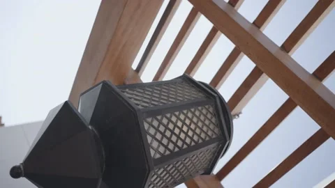 Arabic style lamp Stock Footage 224126047