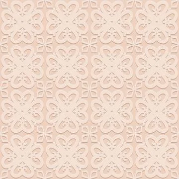 Arabic style seamless pattern, arabesque monochrome pattern, vector realistic Stockillustratie