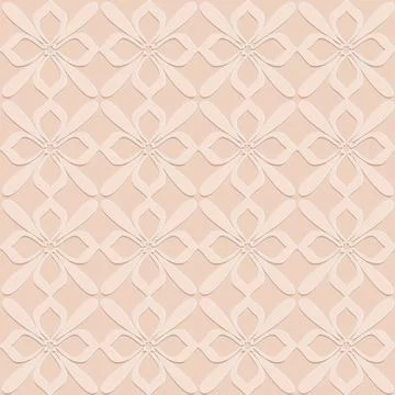 Arabic style seamless pattern, arabesque monochrome pattern, realistic illu.. Stock Illustration