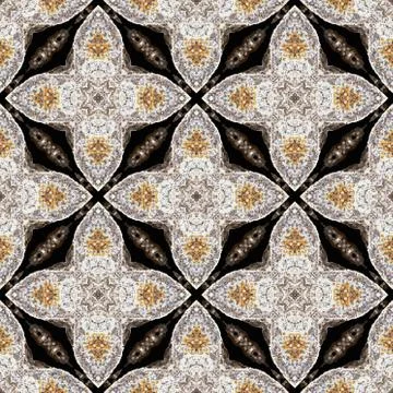 Arabic style seamless vector pattern イラスト素材