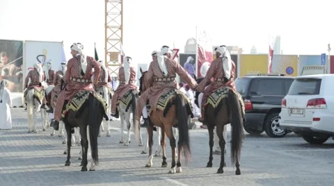 Arabic traditional army Stock Footage 48282384