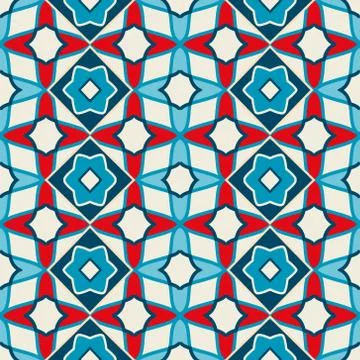 Arabic vector patterns. Seamless oriental ornamental background. Illustrazione stock