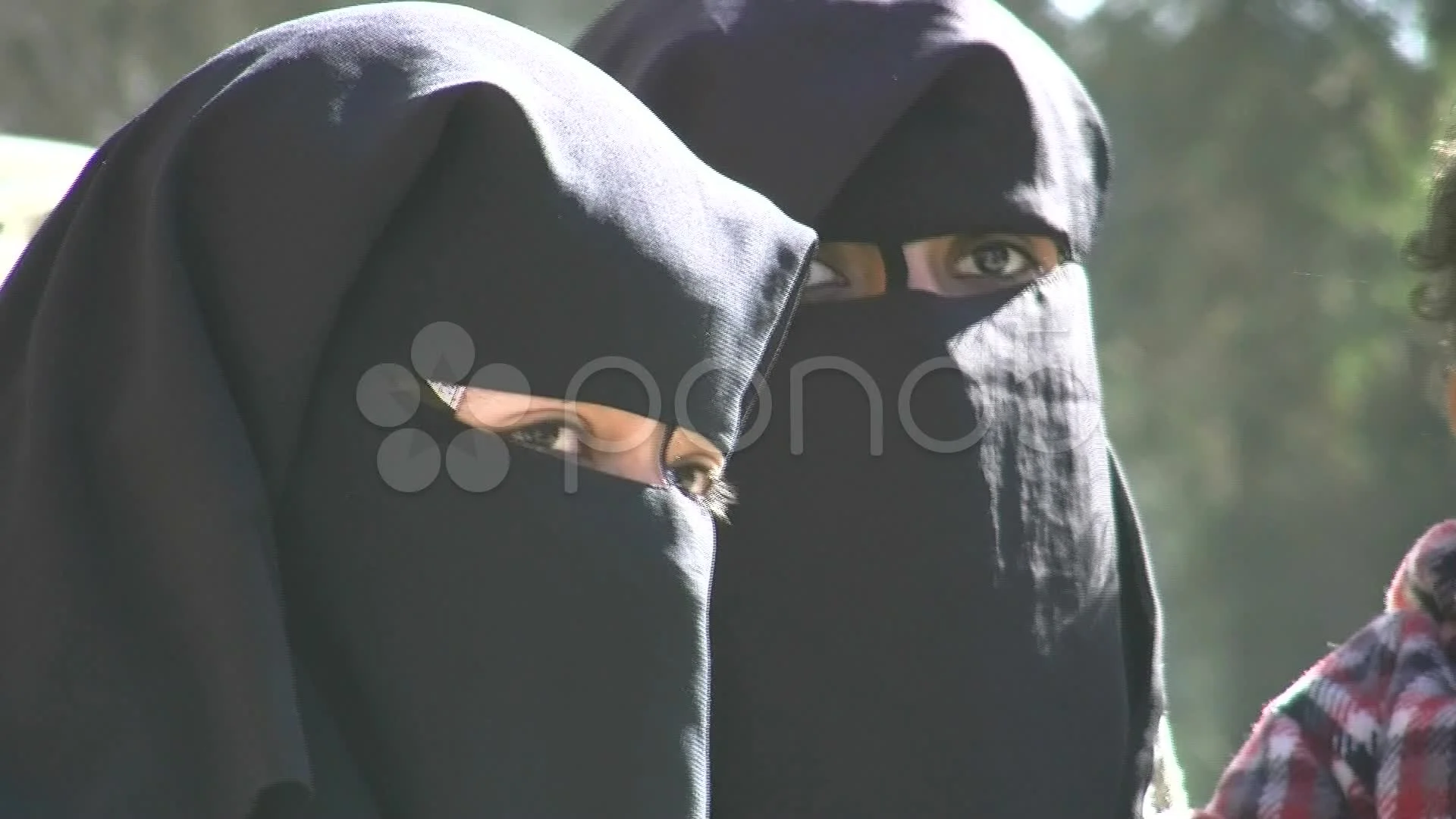 Arabic Woman In Niqab Stock Video Pond5