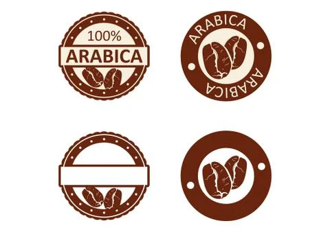 Arabica coffee. Stock Illustration