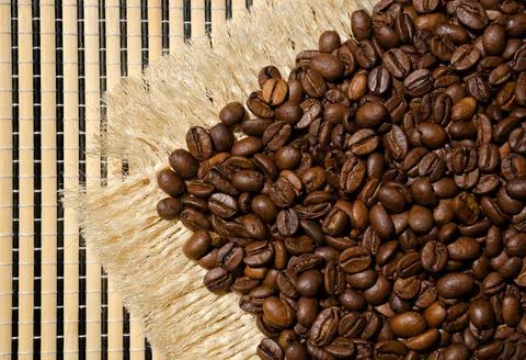 Arabica is the most common type of coffee. Stock Photos