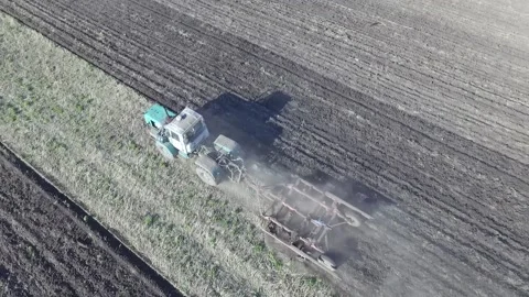 Arable land 006 Stock Footage 130436997