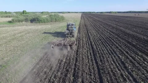 Arable land 012 Stock Footage 130437390