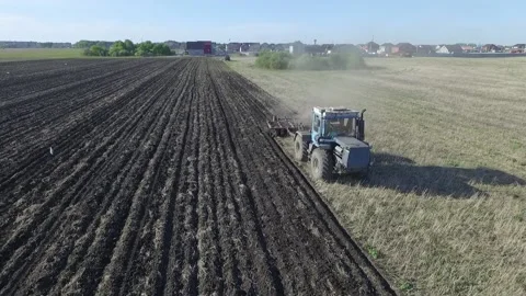 Arable land 013 Stock Footage 130437411