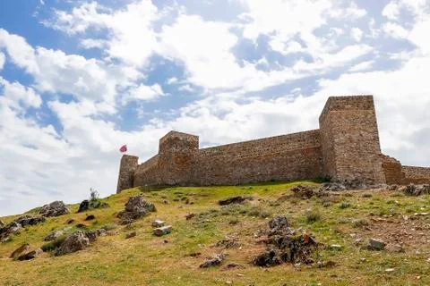 Aracena castle Stock Photos