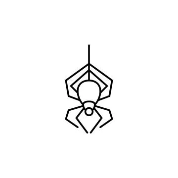 Arachind icon. Element of pest icon for mobile concept and web apps. Thin line Illustrazione stock