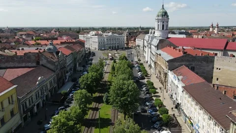 Arad center Video stock 137314271