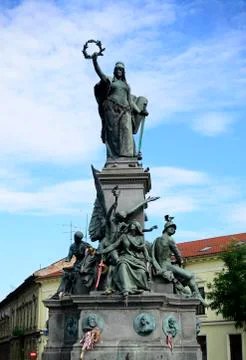 Arad statue of liberty Stock Photos