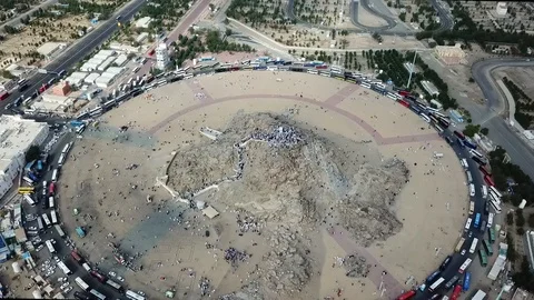 Arafat Mountain 3 Stock Footage 86185234