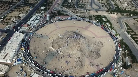 Arafat Mountain 4 Stock Footage 86185240