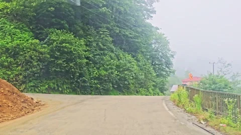 Araffe driving down a road with a. Stock Footage 282788715