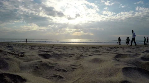 Arambol beach, Goa Stock Footage 62461710