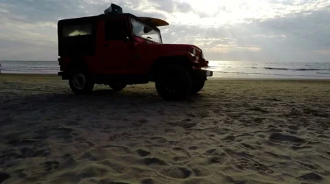 Arambol beach, Goa Stock Footage 63135157