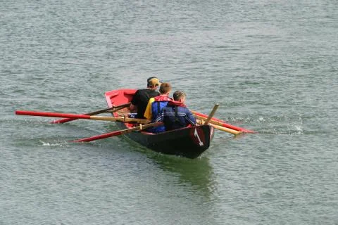 Aran islands rowing Stock Photos