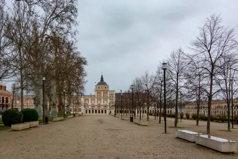Aranjuez Royal Palace, Madrid, Spain Stock Photos