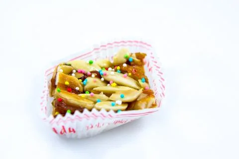 Aranzada: Typical Sardinian dessert Stock Photos