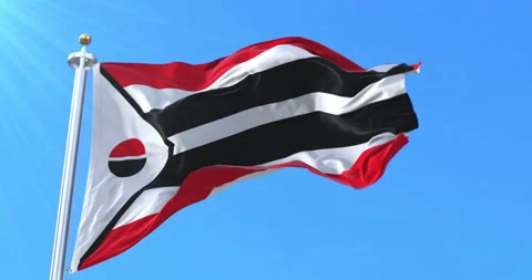 Arapaho Flag. Loop Stock Footage 158548129