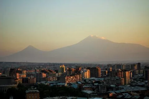 Ararat mountain Foto stock