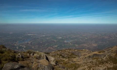 Aravali mountain range Stock Photos