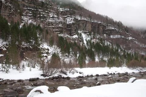 Arazas River. Stock Photos